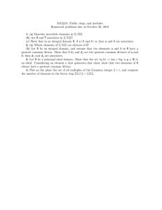MA2215: Fields, rings, and modules