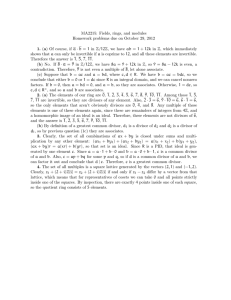 MA2215: Fields, rings, and modules