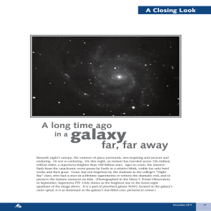 galaxy  far, far away A long time ago