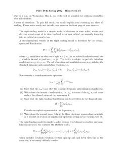 PHY 6646 Spring 2002 – Homework 10 after this deadline.