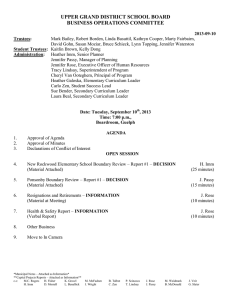 UPPER GRAND DISTRICT SCHOOL BOARD BUSINESS OPERATIONS COMMITTEE