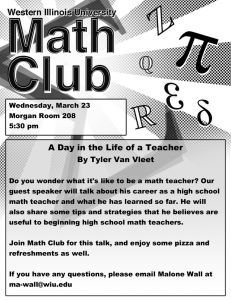 A Day in the Life of a Teacher