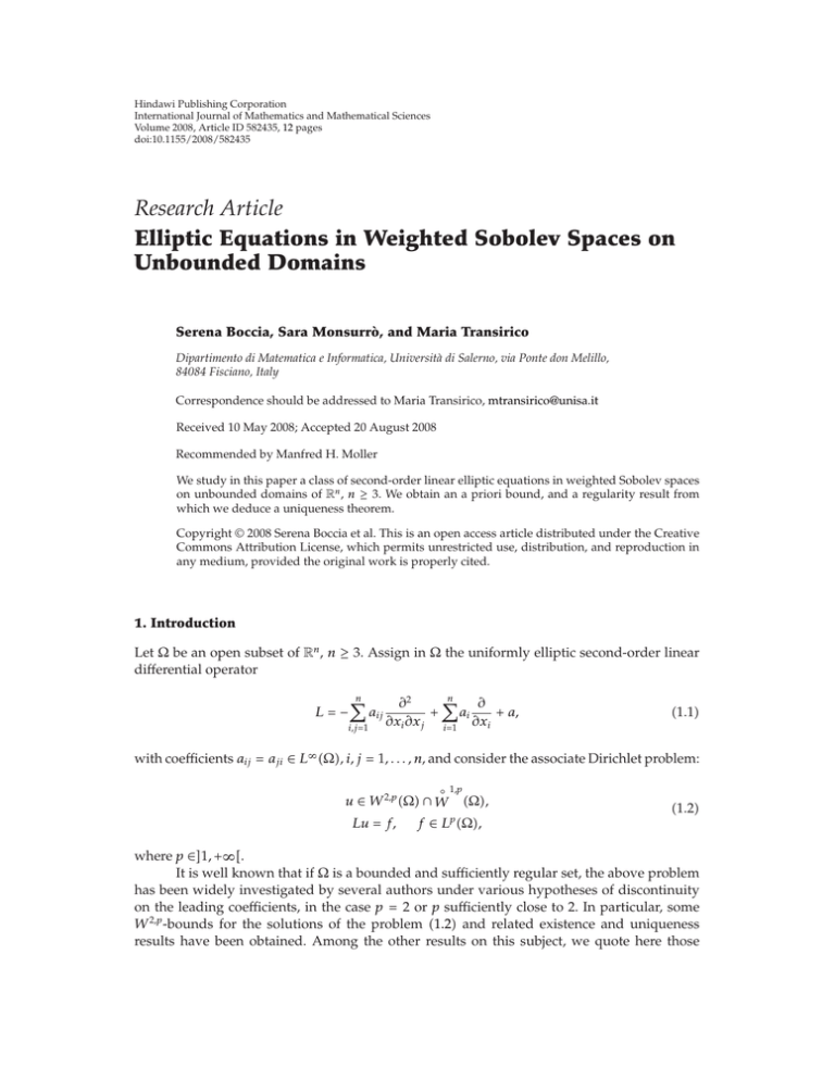 Hindawi Publishing Corporation International Journal of Mathematics and ...