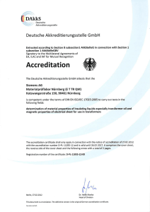 DAKKS Deutsche  Akkred¡t¡eru  ngsstelle bH