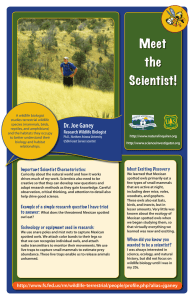 Dr. Joe Ganey Research Wildlife Biologist