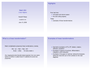 Highlights Math 304