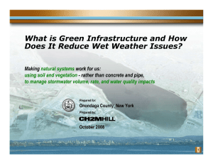 What is Green Infrastructure and How Making work for us: