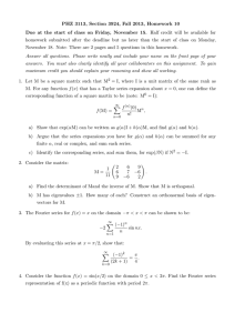 PHZ 3113, Section 3924, Fall 2013, Homework 10