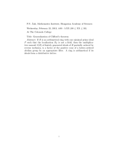P.N. ´ Anh, Mathematics Institute, Hungarian Academy of Sciences