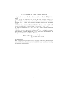18.747: Problem set 5; due Tuesday, March 8