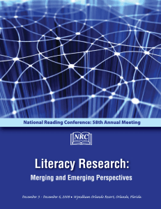 NRC 2008: Literacy Research Conference Program
