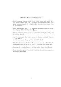 Math 653 Homework Assignment 5