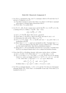 Math 653 Homework Assignment 9