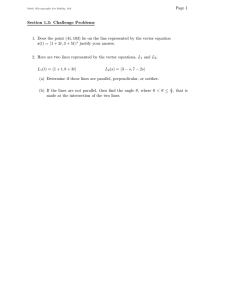 Page 1 Section 1.3: Challenge Problems