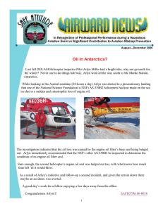Oil in Antarctica?