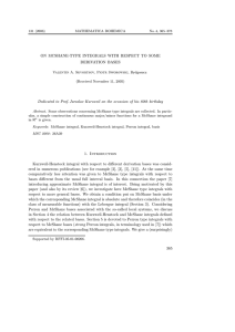 ON MCSHANE-TYPE INTEGRALS WITH RESPECT TO SOME DERIVATION BASES (