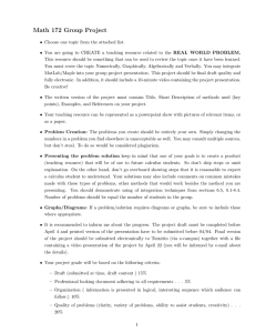 Math 172 Group Project