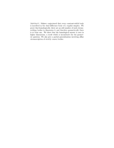 Abstract. Makeev conjectured that every constant-width body