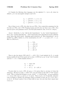 CSE396 Problem Set 8 Answer Key Spring 2016