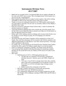 Instruments Division News 05/17/2007