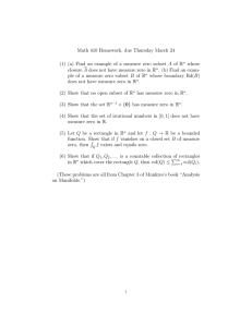 Math 410 Homework, due Thursday March 24 whose