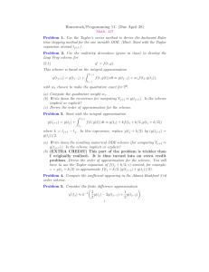 Homework/Programming 11. (Due April 28)