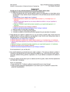 Assignment 5