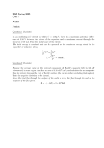 2049 Spring 2005 Quiz 7 Name: Period: