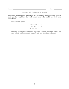 Name(s): Score: Math 148 Lab Assignment 4: §9.1-9.2