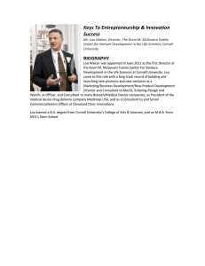 Keys To Entrepreneurship &amp; Innovation Success
