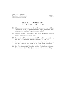 Math 411 Problem Set 9: Probability & Statistics
