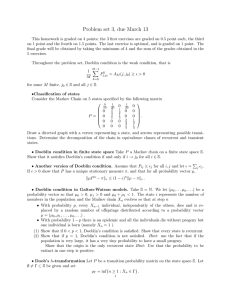 Problem set 3, due March 13