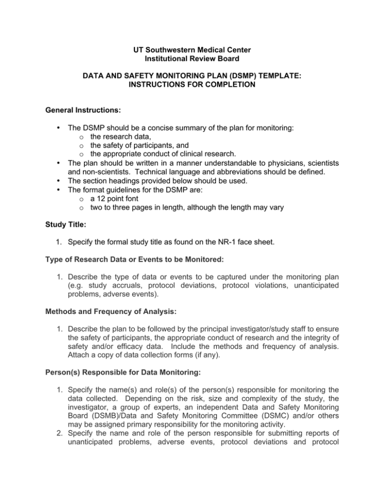 UT Southwestern Medical Center Institutional Review Board