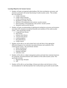 Learning Objectives for System Courses: