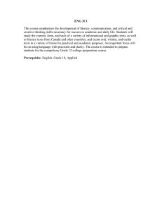 ENG 3C1