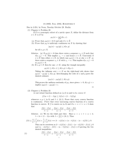 Real Analysis Homework: Metric Spaces, Convexity, Derivatives