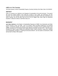 LEED v4: In The Trenches - Sustainability & Green Building