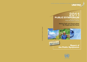 2011  PUBLIC SYMPOSIUM Report of