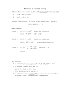 Elements of Decision Theory