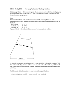 CE 111  Spring 2005    -  ...  Challenge problem