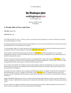 A Weekly Shot of News and Notes