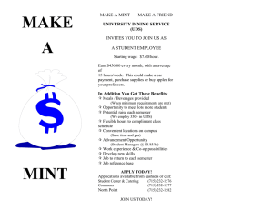MAKE  A MAKE A MINT       MAKE...
