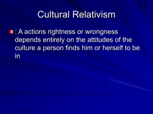 Cultural Relativism: Definition, Arguments, and Criticisms