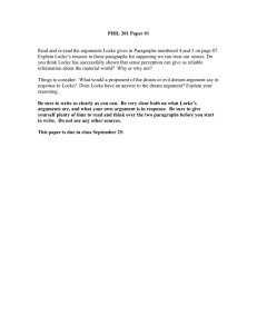 PHIL 201 Paper #1
