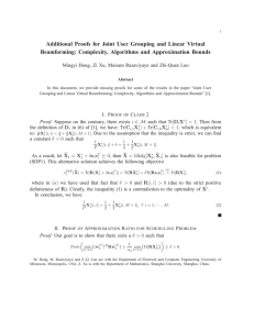 Additional Proofs for Joint User Grouping and Linear Virtual