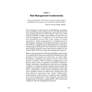 Risk Management Fundamentals
