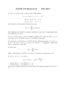 MATH 519 Homework Fall 2013