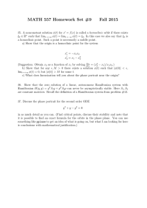 MATH 557 Homework Set #9 Fall 2015