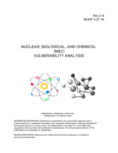 NUCLEAR, BIOLOGICAL, AND CHEMICAL (NBC) VULNERABILITY ANALYSIS FM 3-14