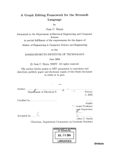 A  Graph Editing  Framework  for  the ... Language C.